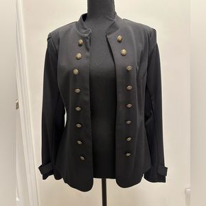 ModCloth Black Military Jacket